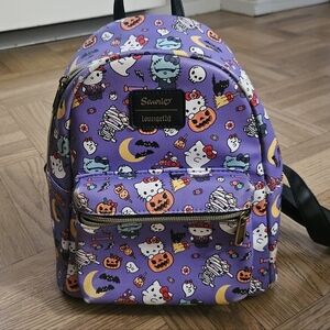 Loungefly Hello Kitty Sanrio Halloween Costumes Mini Backpack Purple